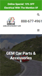 Mobile Screenshot of gemcarpartsdirect.com